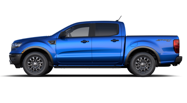 2020 Ford Ranger XLT Lightning Blue, 2.3L EcoBoost® Engine | Terrace
